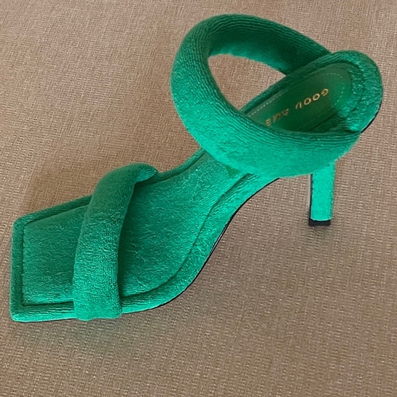 Good American Terry Slip on High Heels Sandals. New. Size 6 - Picture 4 of 16